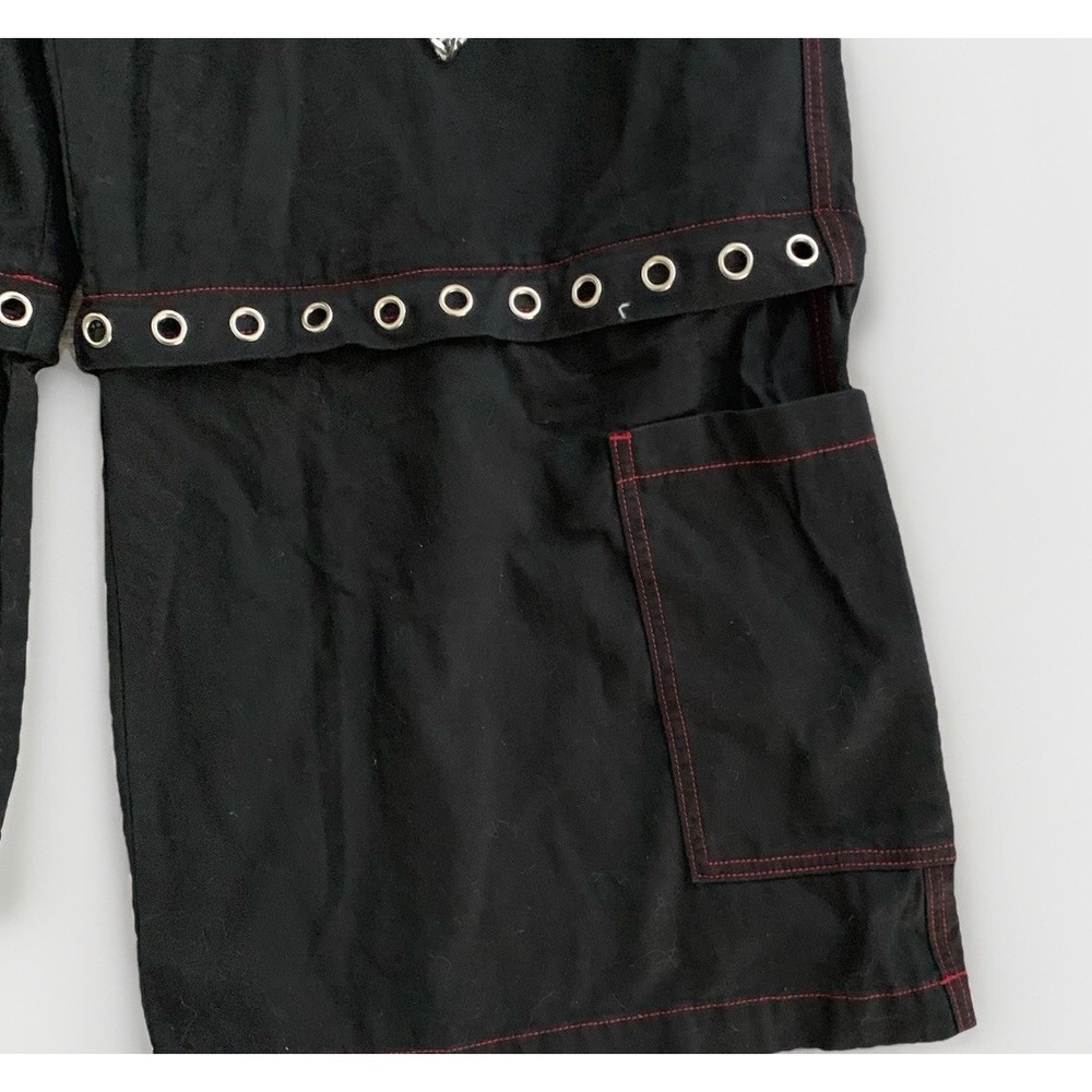 House of CB Black Wide-Leg Pants with Chain Accents - Picture 3 of 7